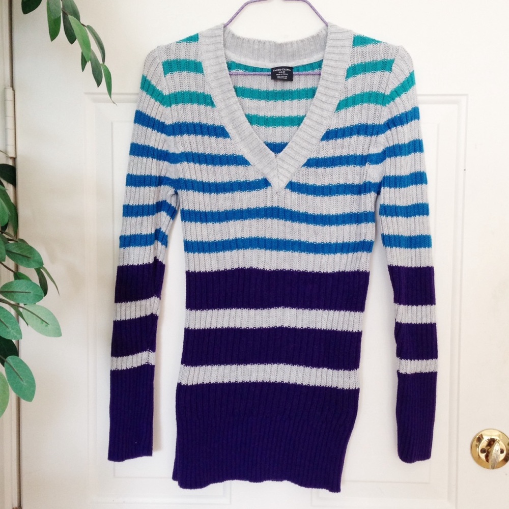 Colorful Stripe Sweater